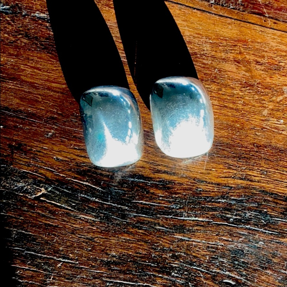 Classy Sterling Silver Earrings